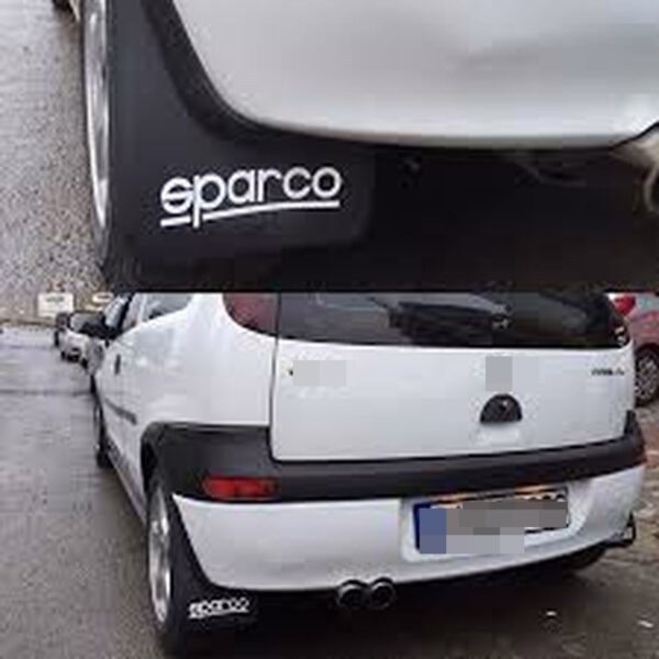 SPARCO  PAÇALIK SİYAH BEYAZ 2 ADET - Görsel 5