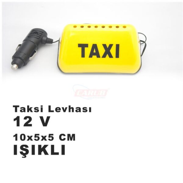 TAKSİ LEVHASI 12V 10X5X5 CM IŞIKLI