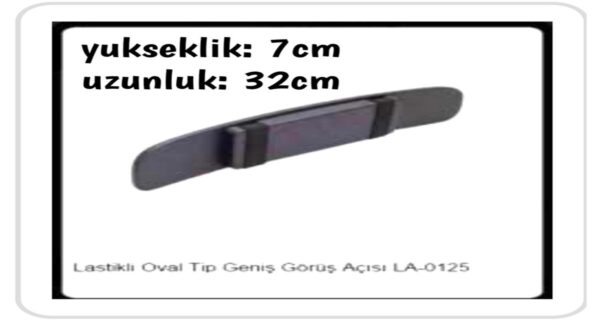 İÇ AYNA LASTİKLİ GEÇME AZ BOMBELİ ENES 32CMX7CM