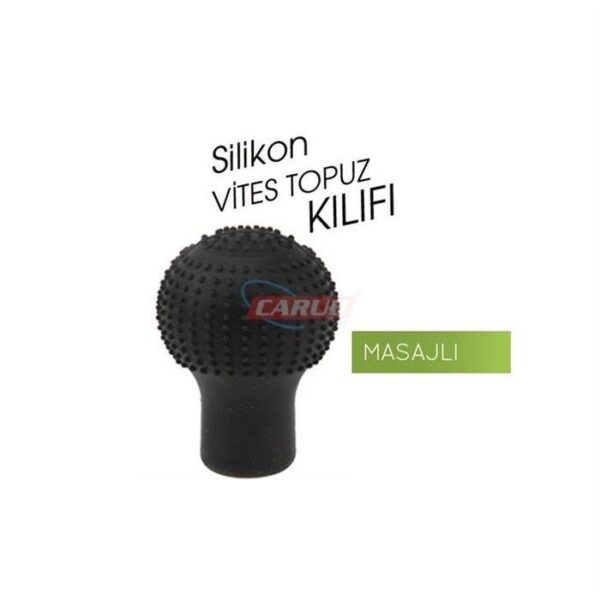 VitesTopuz Kılıfı Silikon Yuv Masajlı Siyah